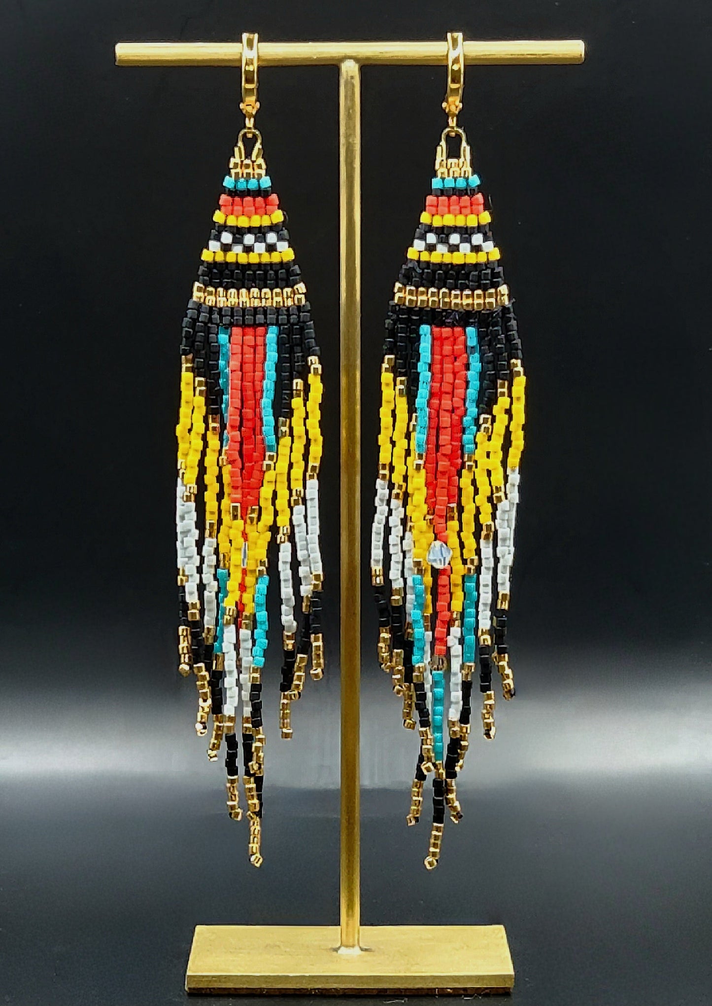 Identity Series: 'Royalty' Fringe Earring