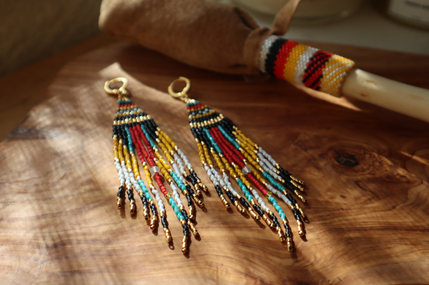 Identity Series: 'Royalty' Fringe Earring