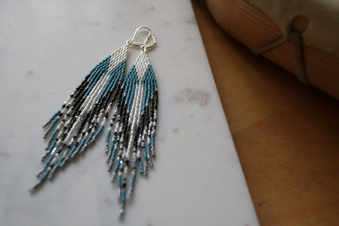 'Denim' EveryDay Fringe Earring